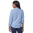 thumbnail image 2 of Jessica London Women's Plus Size Cable Crewneck Sweater, 2 of 5