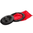 thumbnail image 1 of OULII Lot de 1 Housse de Trappe de Kayak pour Protection de la Vie Privée et Imperméabilisation Rond Noir ABS 7.9x7.9x9.8in, 1 of 7