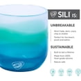 thumbnail image 4 of Silipint 12oz Stemless Silicone Wine Glass - BPA-Free, Shatterproof, Non-Toxic, Dishwasher Safe, Unbreakable Wine Glass - Perfect for Outdoor Picnics, Camping, Home, Mountain Air - Pack of 2, 4 of 4