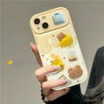 thumbnail image 4 of Cheese Bear suitable for iPhone 14 Promax, cute phone case suitable for women and girls, 4 of 5