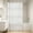 B, variant on Gallickan Waterproof Plastic Shower Curtain, 71x39in, PEVA with 6 Hooks, Quick Dry, Cute Pattern, Bathroom Stall Bathtub RV, Transparent Privacy