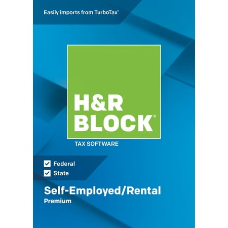 H&R Block Tax Software 2018 Premium Win (Email