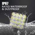 thumbnail image 5 of 48W LED Work Light 12V 24V Lamp Spotlight For Offroad Truck Car 3,520LM, 5 of 9
