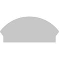 thumbnail image 5 of Ekena Millwork 28"W x 13-7/8"H x 2-3/4"P Segment Arch Smooth Architectural Grade PVC Combination Pediment, 5 of 7