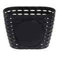thumbnail image 1 of Kids Bicycle Basket, Children Plastic Front Handlebar Bike Basket for Storage, Black, 1 of 6