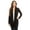 Black, variant on Women's Solid Open Front Long Sleeve Lightweight Soft Basic Sweater Cardigan
