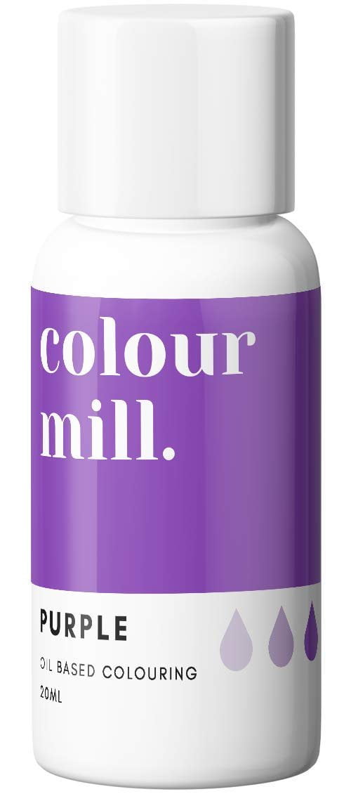 Colour Mill OilBased Food Coloring, 20 Milliliters Purple
