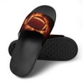 thumbnail image 4 of GZHJMY Stylish Slides for Women Men, Rugby in The Fire Soft Flexible Slip-on Sandals Slippers, 4 of 7