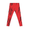 thumbnail image 2 of Effete Feline Claw Marks Scratch Women Casual Leggings (AOP), 2 of 6