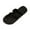 02_Black, variant on HNMKIU Summer Fashion Casual Comfortable Flat Slide Sandals Soft Flip Flops for Women for Beach Outdoor Wear Womens Slippers Black,7