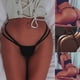 thumbnail image 2 of Gibobby conjunto de bragas Bragas Ropa interior Calzoncillos Knicker Lencería Mujeres Tangas Tanga Vendaje Íntimos sin costuras(Negro, XXL), 2 of 4