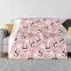 thumbnail image 1 of Fotbe Panda Flying in the Sky (2) Manta de Franela con Estampado, Manta Ultrasuave para Cama, Sofá, Auto, Hipoalergénica y Antibolitas-40"x30", 1 of 6
