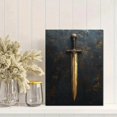 thumbnail image 2 of Qisvanset Framed Canvas Wall Art 12x16 Inch Sword of The Spirit Armor of God Identity Bible Wall Decor, 2 of 5