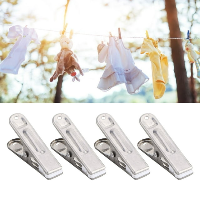 Pins de Ropa, Clip de Ropa, anti-romposició Multipósito 20pcs 2.4 Pulgadas para Ropa Interior de Ropa