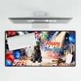 thumbnail image 4 of Happy New Year Scottish Terrier Chills on Year-End Party Desk Mat Full Keyboard Mouse Pad Scottie Dog Lover Gifts Large Mousepad - 12023, 4 of 5