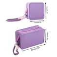 thumbnail image 5 of Hevirgo Silicone Cosmetic Bag Makeup Brush Organizer Zipper Closure Waterproof Toiletry Bag Portable Cosmetic Pouch, 5 of 8
