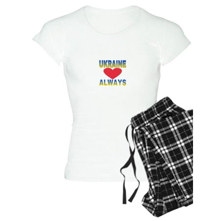 

CafePress - UKRAINE ALWAYS Pajamas - Women s Light Pajamas