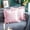 Baby Pink, variant on Grace Linen Ruffle Pillow Shams Standard King Size Set of 2, 20X36 - Microfiber Soft & Breathable & smooth - Ruffle Pillowcases 20X36 - Teal