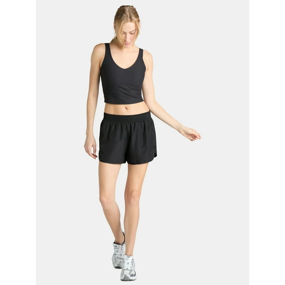 Athletic Works Women's and Women's Plus Running Shorts, Sizes XS-4X