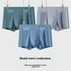 thumbnail image 4 of Calzoncillos bóxer de verano para hombre, bacteriostáticos, para niños y adolescentes, de cuatro esquinas, de secado rápido, talla grande, 4 of 4