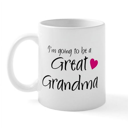 

CafePress - I m Going To Be A Great Grandma! Mug - 11 oz Ceramic Mug - Novelty Coffee Tea Cup