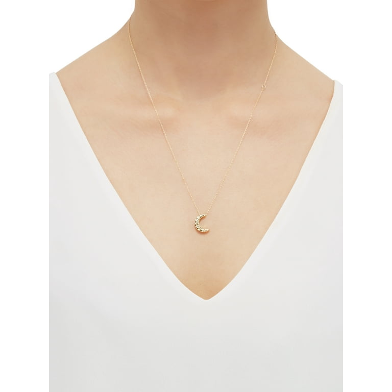Walmart moon necklace sale