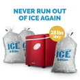 thumbnail image 3 of Newair 28 lb. Portable Bullet Ice Maker in Red, 3 of 17