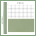 thumbnail image 3 of Mini Size Sage Green Gift Wrapping Paper Roll 17×33 Ft, Tear Resistant Versatile Wrap Paper, Perfect for Baby Shower Wedding Birthday Holiday DIY Gift Packaging, 3 of 6