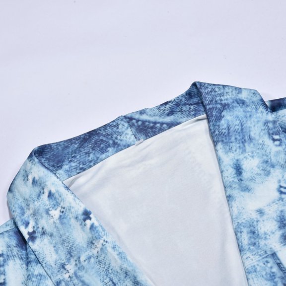 Vedolay Womens 2023 Suit Jackets Womens Casual Fashion Front Open Solid Color Lapel Suit Jacket with Pockets,BU1 3XL