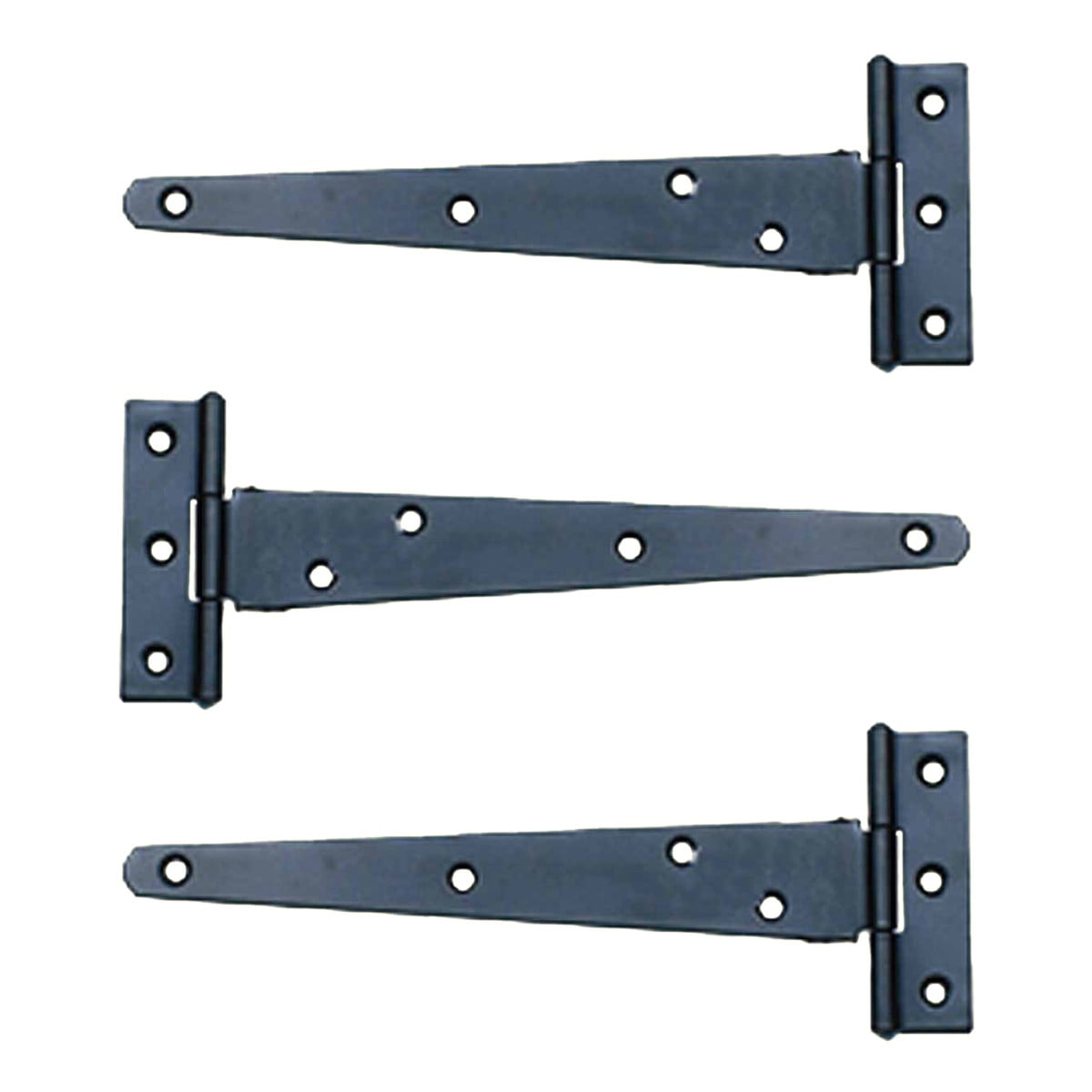 T Strap Door Hinge Black RSF Cast Iron 5" Pack of 3 Renovator's