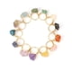 thumbnail image 2 of Xiao Hua Anillo natural hecho a mano, adecuado tanto para hombres como para mujeres, con alambre de cobre de piedra natural envuelto alrededor del anillo ajustable de apertura hecho a mano (color), 2 of 5