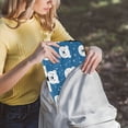 thumbnail image 5 of FORMRS 15-15.6 inch Laptop Sleeve Case Soft Carrying Quilted Computer Bag Cover, Blue Polar Bear, 5 of 7