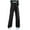 Black, variant on aidice Athletic Pants for Women Outdoor Drawstring Straight Leg Ruched Climbing Workout Cargo Pants
