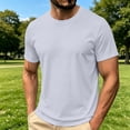 thumbnail image 5 of yillto Men Big and Tall Tshirts Breathable Lightweight Summer V Neck Short Sleeve Workout Athletic Tee, 5 of 5