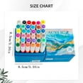 thumbnail image 5 of FURNIX 24Color Acrylic Paint Markers,Washable Acrylic Marker Set Soft Tip Art Pens,Multi-Surface Acrylic Paint Markers,Brush Tip No-Bleed Pens For Artists Adults Diy Holiday Decor,No Bleed Markers, 5 of 7