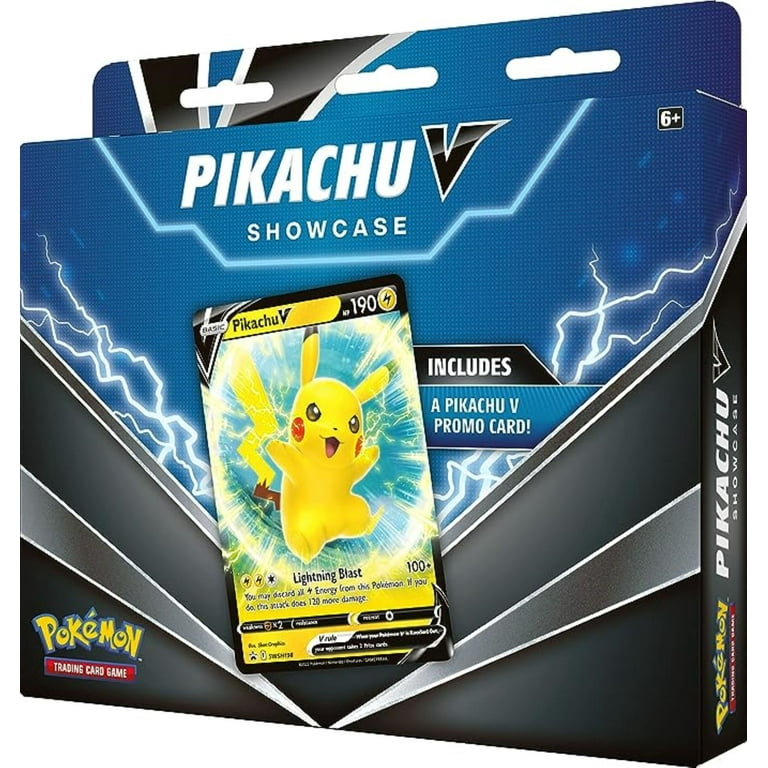 Pokemon Trading Card Games Pikachu V Showcase Box - 3 Booster