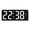 H, variant on Outdor Big Digital Clock With Large Display And Easy Read LED For Home Bedroom Timer Wall Timepiece