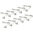thumbnail image 1 of Unique Bargains 8x6mm Kayak Paddle Snaps, Hollow Button Single Pin Lock Tube Spring Clips for Tent Pole, 10 Pack, 1 of 6