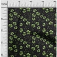 thumbnail image 2 of oneOone Cotton Poplin Twill Dark Green Fabric Floral Retro Sewing Material Print Fabric By The Yard 56 Inch Wide, 2 of 5