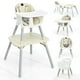 thumbnail image 1 of Trona HONEY JOY 5 en 1 convertible con arnés de seguridad, color beige, 1 of 9