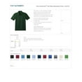thumbnail image 2 of Port Authority TLK510 Tall Stain-Resistant Polo Shirt - Dark Green - 2X-Large Tall, 2 of 2
