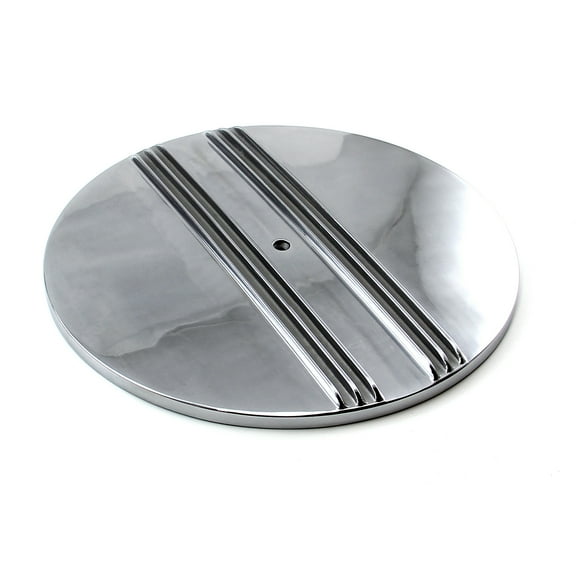 Speedmaster PCE103.1011 14" Aluminum Classic Finned Center Air Cleaner Top