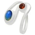 thumbnail image 6 of Ethiopian Opal & Mandarin Citrine 925 Sterling Silver Ring s.7.5 Jewelry DGR1123_F_7.5 R-1039, 6 of 7