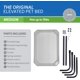 thumbnail image 5 of The Original Cooling Elevated Dog Bed, Indoor and Outdoor, Medium, Grey, 5 of 5