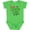 Apple Green, variant on Inktastic Santa is Promoting Me to Big Sister Girls Baby Bodysuit