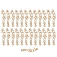 thumbnail image 2 of Jewelry Extension Chain, 25Pcs Bracelet Extension Chain Durable  For Necklaces For Anklets For Women, 2 of 8
