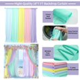 thumbnail image 3 of Cortinas de fondo JCJ Unicorn Pastel Rainbow de 10 x 7 pies, 5 paneles, 3 of 7