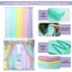 thumbnail image 3 of Cortinas de fondo JCJ Unicorn Pastel Rainbow de 10 x 7 pies, 5 paneles, 3 of 7