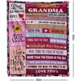 thumbnail image 2 of Grandpa Gifts, Birthday Gifts for Grandpa Blanket, Best Grandpa Gifts from Grandchildren,Great Grandpa Gift Ideas Grandpa Flannel Throw Bed Blanket, National Grandparents Day, 2 of 5