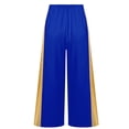 thumbnail image 6 of iiniim Girls Praise Dance Outfit Sequin Worship Asymmetrical Tunic with Wide Leg Pants Liturgical Dress Blue 14, 6 of 7